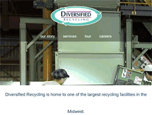 Tablet Screenshot of diversified-recycling.com